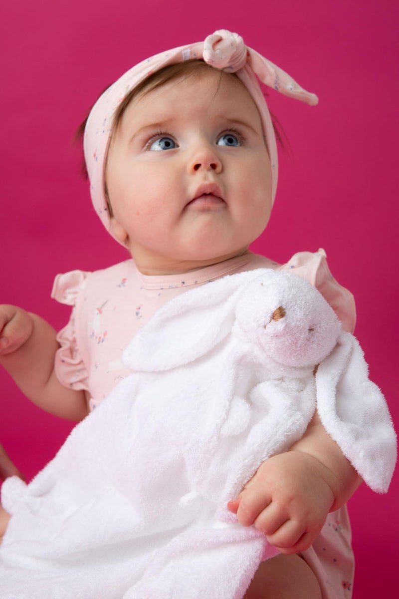 Angel Dear - White Bunny Blankie - Image 5